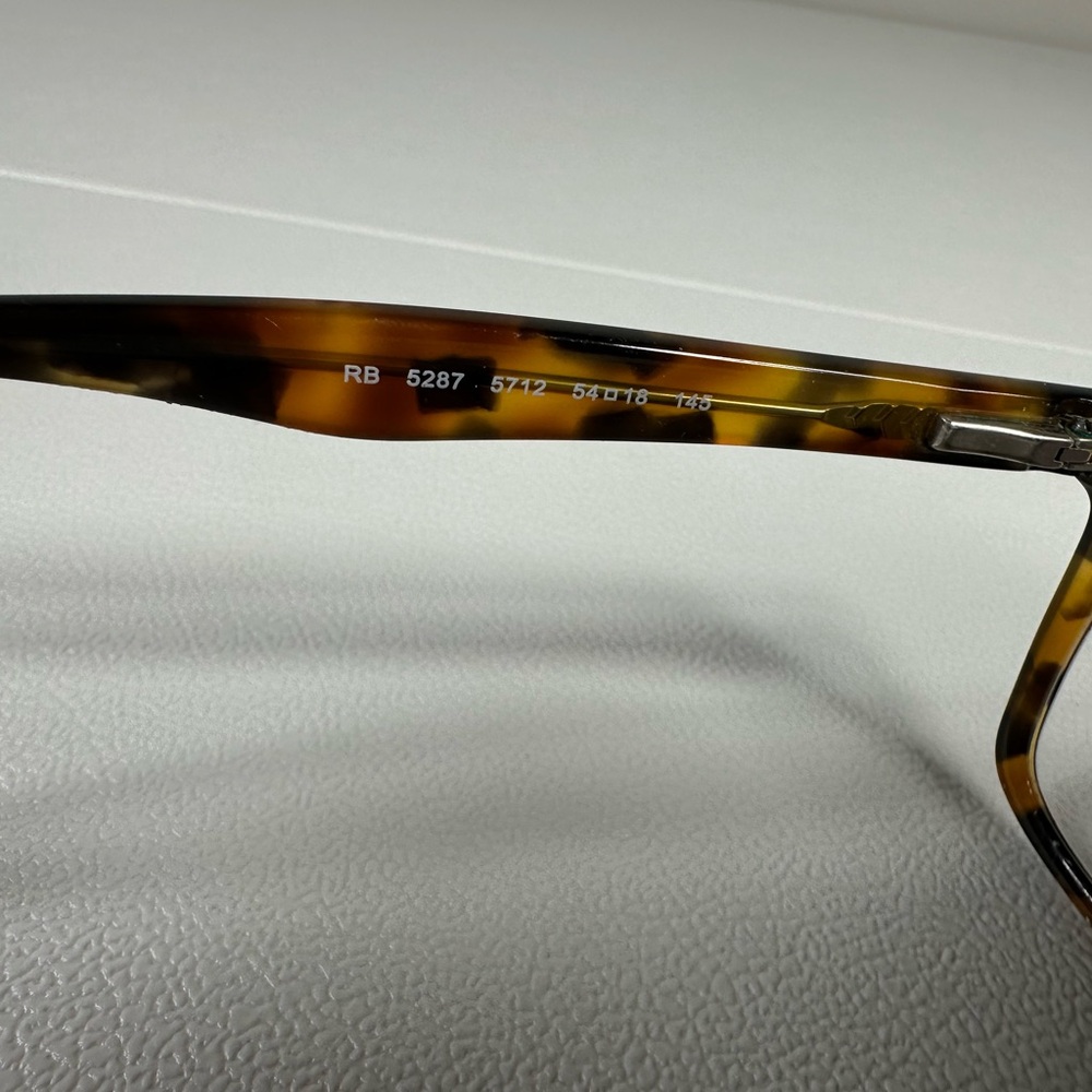 Ray-Ban 5287 Tortoise Eyeglasses Frames - Picture 9 of 14